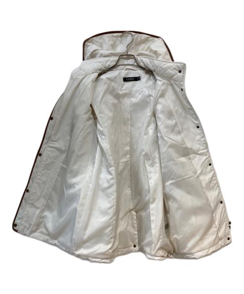 LAUREN RALPH LAUREN（ローレン ラルフ ローレン）LAUREN RALPH LAUREN (ローレン ラルフ ローレン) キルティングコート ホワイト サイズ:Lの古着・服飾アイテム