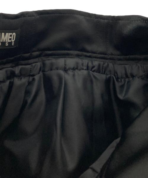 PAMEO POSE（パメオポーズ）PAMEO POSE (パメオポーズ) Poly Skirt ブラック サイズ:Mの古着・服飾アイテム