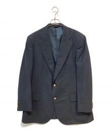BROOKS BROTHERS（ブルックスブラザーズ）の古着「金釦シングルブレザー」｜ネイビー