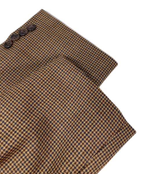 346 BROOKS BROTHERS（346 ブルックスブラザーズ）346 BROOKS BROTHERS (346 ブルックスブラザーズ) テーラードジャケット ブラウン サイズ: 42Mの古着・服飾アイテム