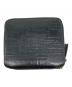 COMME des GARCONS (コムデギャルソン) EMBOSSED LOGOTYPE FULL ZIP AROUND WALLET ブラック：13000円