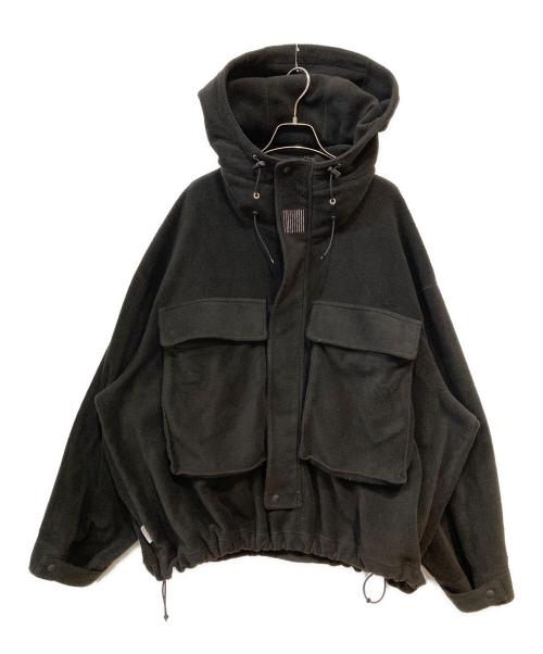 Stripes For Creative（ストライプ フォー クリエイティブ）Stripes For Creative (ストライプ フォー クリエイティブ) FLEECE HOODIE JACKET ブラック サイズ:Lの古着・服飾アイテム