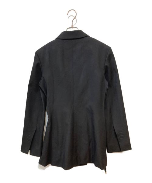 jacquemus（ジャックムス）jacquemus (ジャックムス) Tibau ジャケット クロスオーバー ダブルブレスト ブレザー ブラック サイズ:32の古着・服飾アイテム