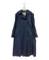 Aquascutum　（アクアスキュータム）の古着「トレンチコート」｜ネイビー