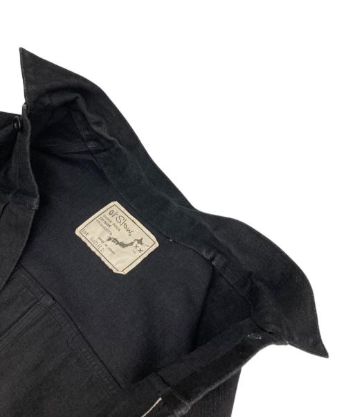 orSlow（オアスロウ）orSlow (オアスロウ) FRONT BLOUSE DENIM JACKET ブラック サイズ: 6の古着・服飾アイテム