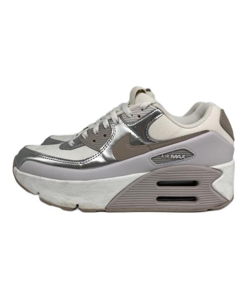 NIKE（ナイキ）NIKE (ナイキ) Air MAX 90 LV8 ローカットスニーカー ホワイト サイズ:24.5cmの古着・服飾アイテム