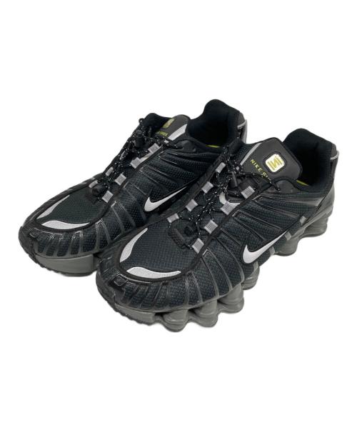NIKE（ナイキ）NIKE (ナイキ) SHOX TL ローカットスニーカー BLACK/METALLIC SILVER-IRON GREY サイズ:27cmの古着・服飾アイテム