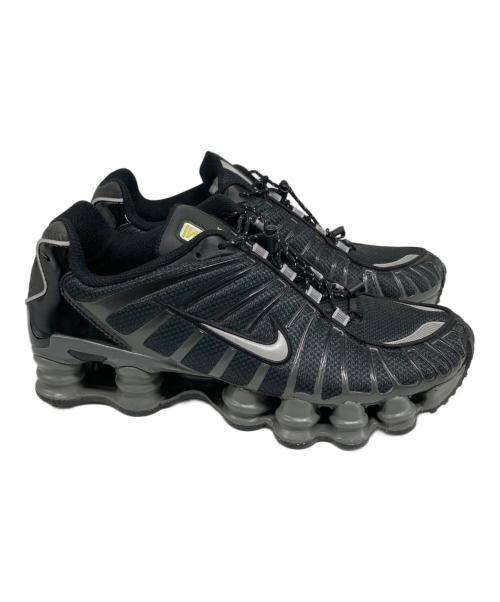 NIKE（ナイキ）NIKE (ナイキ) SHOX TL ローカットスニーカー BLACK/METALLIC SILVER-IRON GREY サイズ:27cmの古着・服飾アイテム