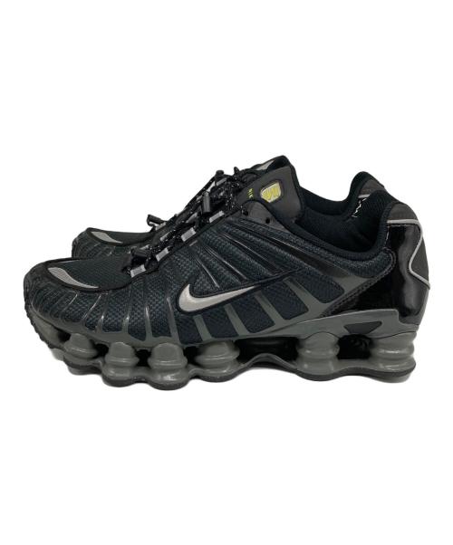 NIKE（ナイキ）NIKE (ナイキ) SHOX TL ローカットスニーカー BLACK/METALLIC SILVER-IRON GREY サイズ:27cmの古着・服飾アイテム