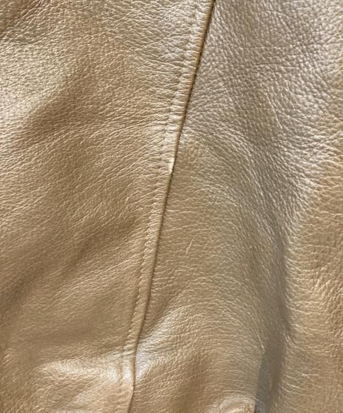 American hide&Leather（アメリカン・ハイド・アンド・レザー）American hide&Leather (アメリカン・ハイド・アンド・レザー) レザージャケット ブラウン サイズ: XLの古着・服飾アイテム