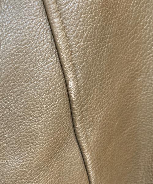 American hide&Leather（アメリカン・ハイド・アンド・レザー）American hide&Leather (アメリカン・ハイド・アンド・レザー) レザージャケット ブラウン サイズ: XLの古着・服飾アイテム