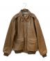 American hide&Leather（アメリカン・ハイド・アンド・レザー）の古着「レザージャケット」｜ブラウン