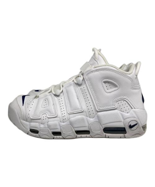 NIKE（ナイキ）NIKE (ナイキ) AIR MORE UPTEMPO 96 ハイカットスニーカー WHITE/MIDNIGHT NAVY- サイズ: 27cmの古着・服飾アイテム