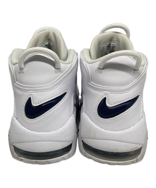 NIKE（ナイキ）NIKE (ナイキ) AIR MORE UPTEMPO 96 ハイカットスニーカー WHITE/MIDNIGHT NAVY- サイズ: 27cmの古着・服飾アイテム