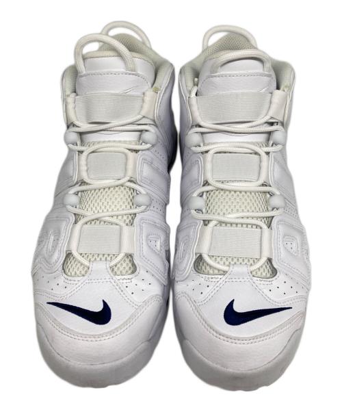 NIKE（ナイキ）NIKE (ナイキ) AIR MORE UPTEMPO 96 ハイカットスニーカー WHITE/MIDNIGHT NAVY- サイズ: 27cmの古着・服飾アイテム