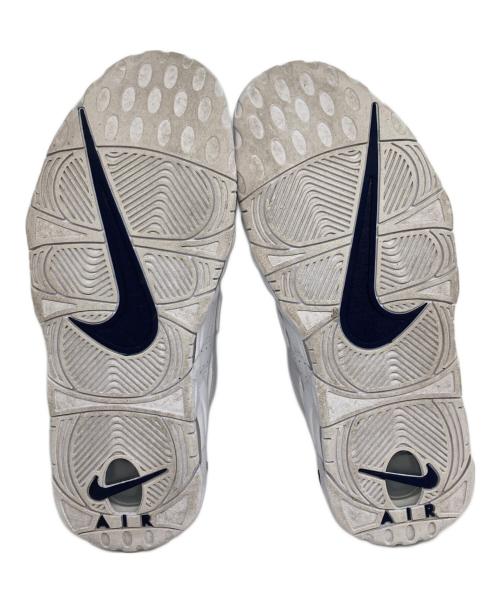 NIKE（ナイキ）NIKE (ナイキ) AIR MORE UPTEMPO 96 ハイカットスニーカー WHITE/MIDNIGHT NAVY- サイズ: 27cmの古着・服飾アイテム