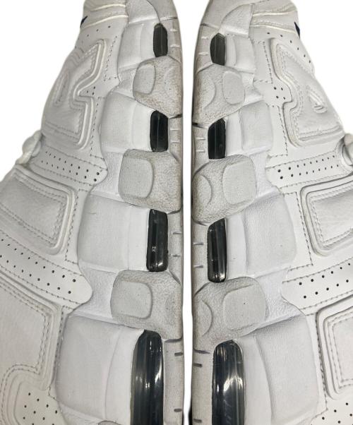 NIKE（ナイキ）NIKE (ナイキ) AIR MORE UPTEMPO 96 ハイカットスニーカー WHITE/MIDNIGHT NAVY- サイズ: 27cmの古着・服飾アイテム