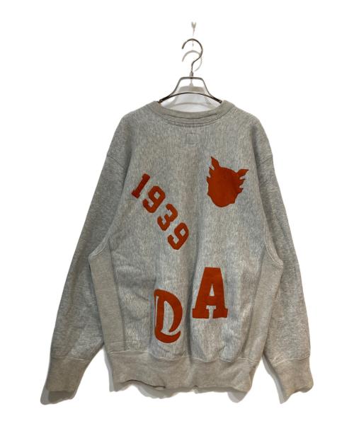 HUMAN MADE（ヒューマンメイド）HUMAN MADE (ヒューマンメイド) ワッペンスウェット グレー サイズ:Lの古着・服飾アイテム