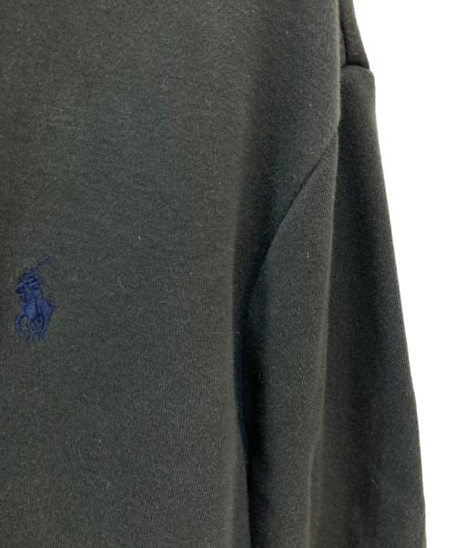 POLO RALPH LAUREN（ポロ・ラルフローレン）POLO RALPH LAUREN (ポロ・ラルフローレン) スモールポニー ジップパーカー ブラック サイズ:Mの古着・服飾アイテム
