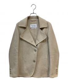 MaxMara（マックスマーラ）の古着「カシミヤコート」｜ベージュ