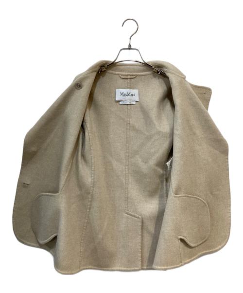 MaxMara（マックスマーラ）MaxMara (マックスマーラ) カシミヤコート ベージュ サイズ: 40の古着・服飾アイテム