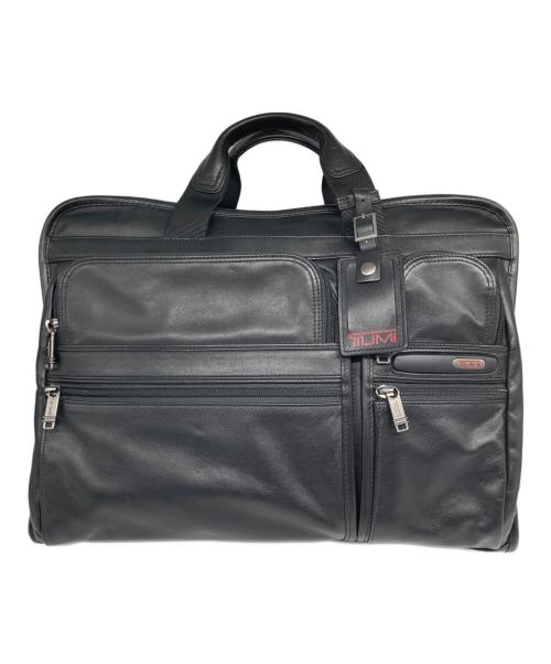 TUMI（トゥミ）TUMI (トゥミ) 6019 レザー ビジネスバッグ アルファ ブラックの古着・服飾アイテム