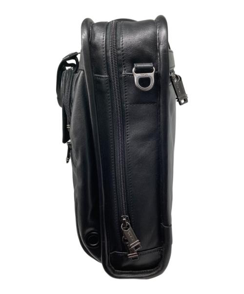 TUMI（トゥミ）TUMI (トゥミ) 6019 レザー ビジネスバッグ アルファ ブラックの古着・服飾アイテム