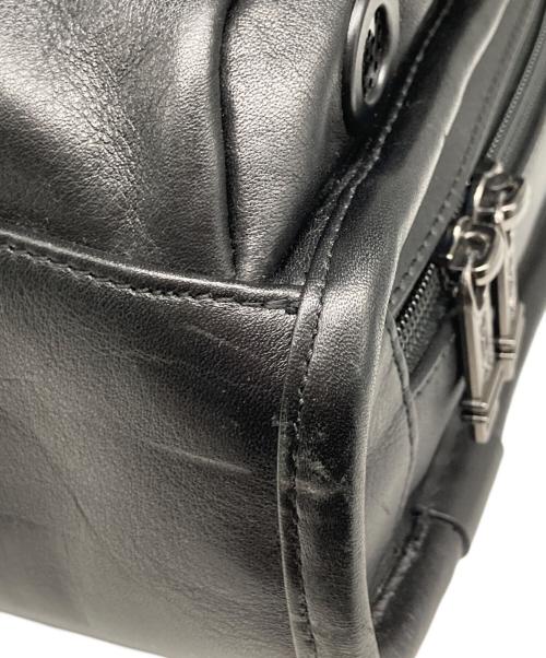 TUMI（トゥミ）TUMI (トゥミ) 6019 レザー ビジネスバッグ アルファ ブラックの古着・服飾アイテム