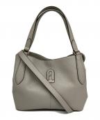 FURLAフルラ）の古着「DAFNE S HOBO 2WAY バック」｜グレー
