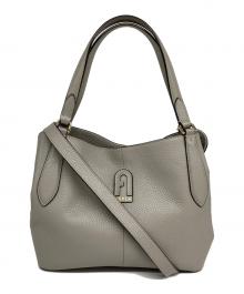 FURLA（フルラ）の古着「DAFNE S HOBO 2WAY バック」｜グレー