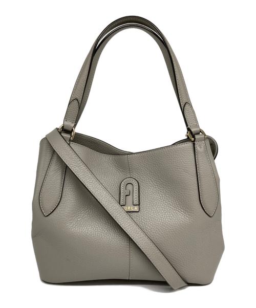 FURLA（フルラ）FURLA (フルラ) DAFNE S HOBO 2WAY バック グレーの古着・服飾アイテム