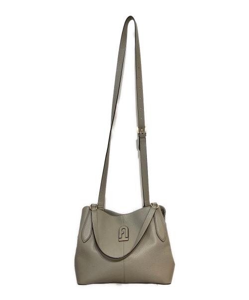 FURLA（フルラ）FURLA (フルラ) DAFNE S HOBO 2WAY バック グレーの古着・服飾アイテム