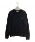 MAISON KITSUNE（メゾンキツネ）の古着「BOLD FOX HEAD PATCH REGULAR JUMPER」｜ブラック