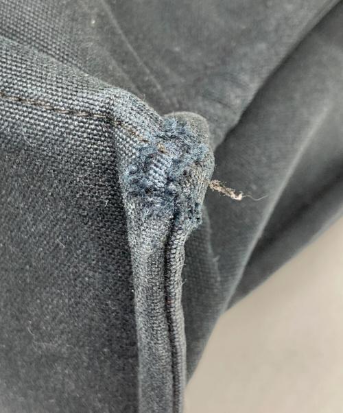 HERMES（エルメス）HERMES (エルメス) フルートゥGM キャンバストートバッグ ブラックの古着・服飾アイテム