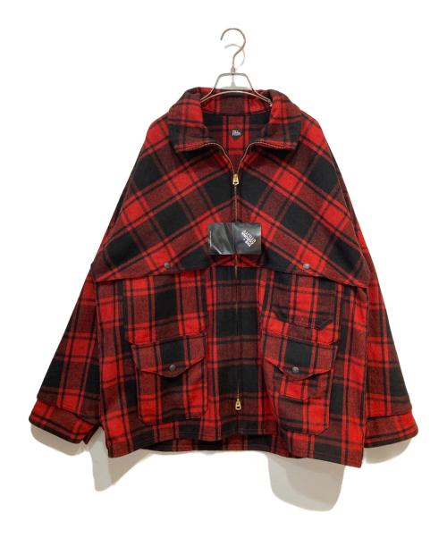 THE CORONA UTILITY（コロナユーティリティ）THE CORONA UTILITY (コロナユーティリティ) 26AW CORONA・ZIP LOGGER ジャケット レッド サイズ:XL 未使用品の古着・服飾アイテム