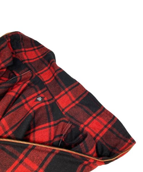 THE CORONA UTILITY（コロナユーティリティ）THE CORONA UTILITY (コロナユーティリティ) 26AW CORONA・ZIP LOGGER ジャケット レッド サイズ:XL 未使用品の古着・服飾アイテム