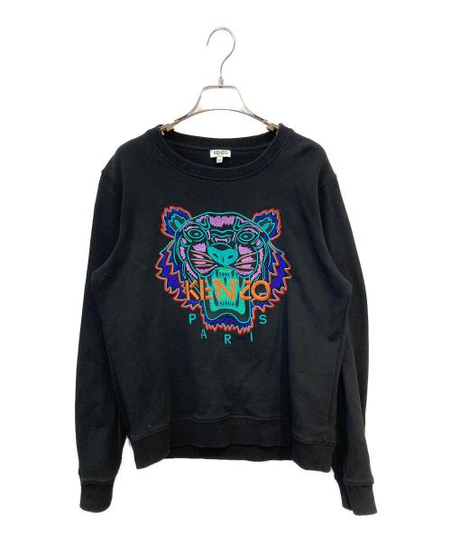 KENZO（ケンゾー）KENZO (ケンゾー) Classic Tiger Sweatshirts ブラック サイズ:XLの古着・服飾アイテム