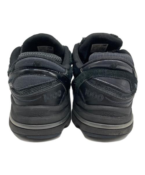 NEW BALANCE（ニューバランス）NEW BALANCE (ニューバランス) BEAMS別注 M1000BBE ローカットスニーカー ブラック サイズ:27.5cmの古着・服飾アイテム