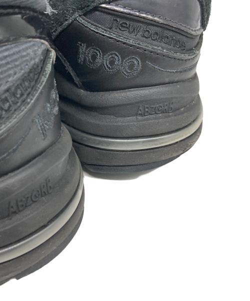 NEW BALANCE（ニューバランス）NEW BALANCE (ニューバランス) BEAMS別注 M1000BBE ローカットスニーカー ブラック サイズ:27.5cmの古着・服飾アイテム