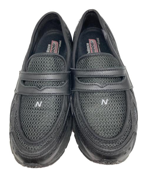 NEW BALANCE（ニューバランス）NEW BALANCE (ニューバランス) 1906L スリッポン ローファースニーカー Black / Blacktop / P サイズ:27.5cmの古着・服飾アイテム