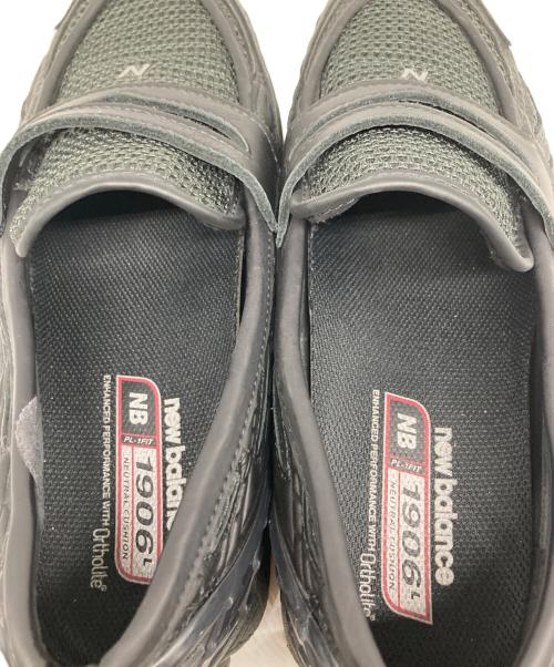 NEW BALANCE（ニューバランス）NEW BALANCE (ニューバランス) 1906L スリッポン ローファースニーカー Black / Blacktop / P サイズ:27.5cmの古着・服飾アイテム