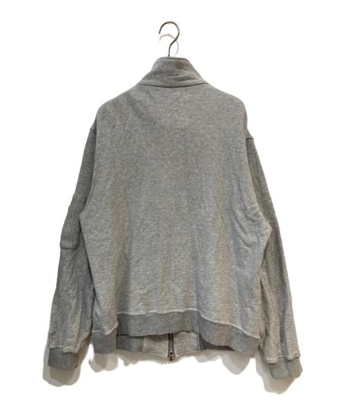 felkod（フィルコッド）Felkod (フィルコッド) Military Like URAKE Track Jacket グレー サイズ: Lの古着・服飾アイテム