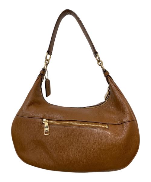 COACH（コーチ）COACH (コーチ) Harley East/West Hobo ワンショルダーバッグ ブラウンの古着・服飾アイテム
