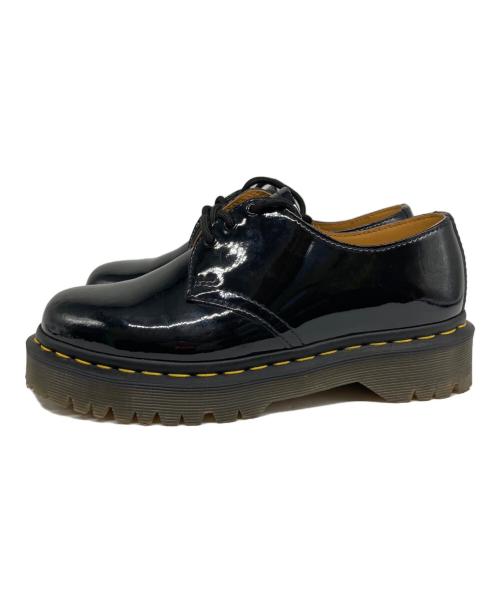 Dr.Martens（ドクターマーチン）Dr.Martens (ドクターマーチン) 1461 BEX パテントレザー 3ホールシューズ ブラック サイズ: UK4の古着・服飾アイテム