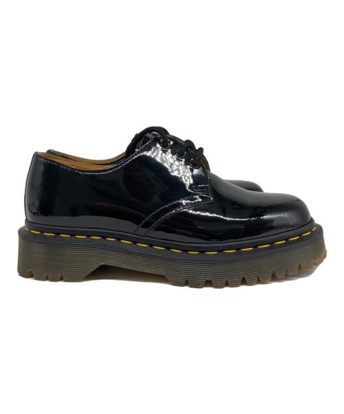 Dr.Martens（ドクターマーチン）Dr.Martens (ドクターマーチン) 1461 BEX パテントレザー 3ホールシューズ ブラック サイズ: UK4の古着・服飾アイテム