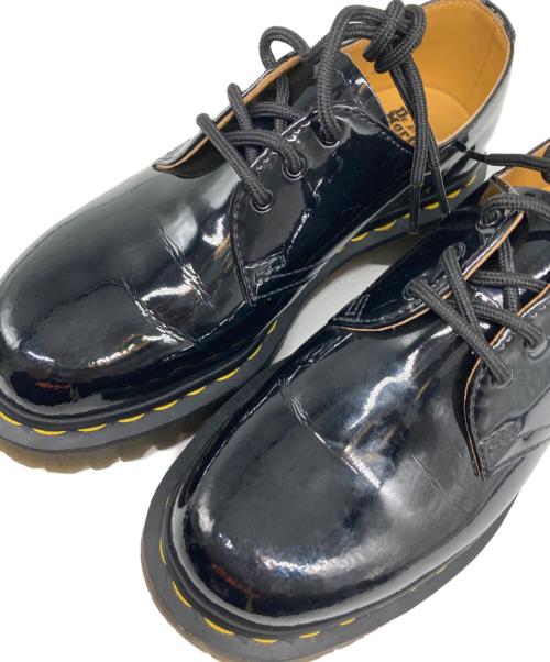 Dr.Martens（ドクターマーチン）Dr.Martens (ドクターマーチン) 1461 BEX パテントレザー 3ホールシューズ ブラック サイズ: UK4の古着・服飾アイテム