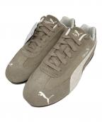 PUMAプーマ）の古着「SPEEDCAT ELEVATED ローカットスニーカー」｜ベージュ