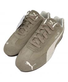 PUMA（プーマ）の古着「SPEEDCAT ELEVATED ローカットスニーカー」｜ベージュ