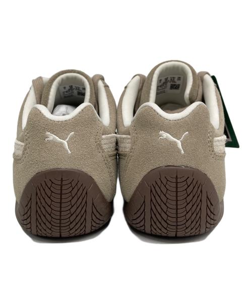 PUMA（プーマ）PUMA (プーマ) SPEEDCAT ELEVATED ローカットスニーカー ベージュ サイズ:25cm 未使用品の古着・服飾アイテム