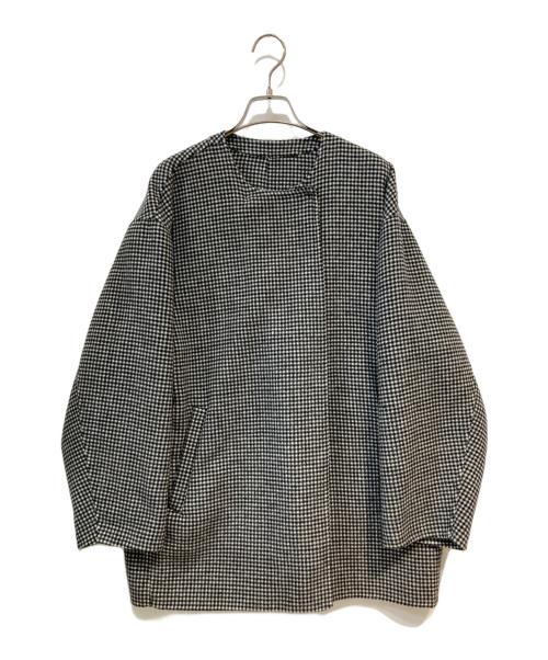 SLOBE IENA（スローブ イエナ）SLOBE IENA (スローブ イエナ) HAMILTONダブルフェイスウールショートコート グレー サイズ:Freeの古着・服飾アイテム
